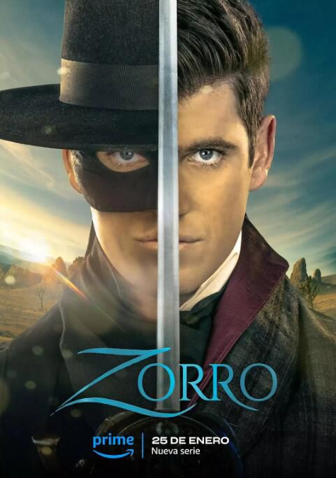2024西班牙劇《佐羅/Zorro/新版佐羅/法國版佐羅》西班牙語中字 盒裝2碟