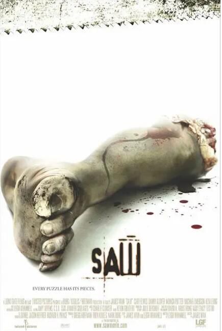 2004歐美高分電影 電鋸驚魂 Saw/奪魂鋸/恐懼鬥室 雷·沃納爾 英語中字 盒裝1碟 2004歐美高分電影 電鋸驚魂 Saw/奪魂鋸/恐懼鬥室 雷·沃納爾 英語中字 盒裝1碟