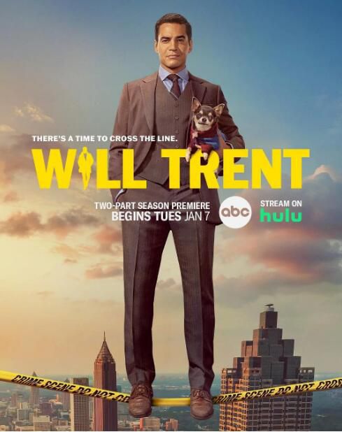 2025美劇 神探特倫特/特倫特探員/Will Trent 第三季 拉蒙·羅德里格茲 英語中字 盒裝3碟