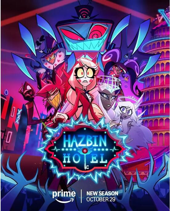 2025美國動畫 地獄客棧 第二季 Hazbin Hotel Season 2 英語中字 盒裝1碟