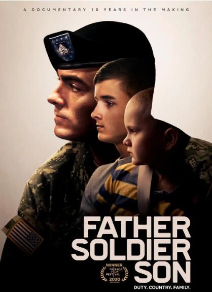 2020美國紀錄片 父，子，兵/父親、軍人、兒子/兵之子/祖國 高清盒裝DVD