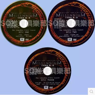 1996懸疑劇DVD：千年追兇 第1-3季/千禧年 Millennium 9碟