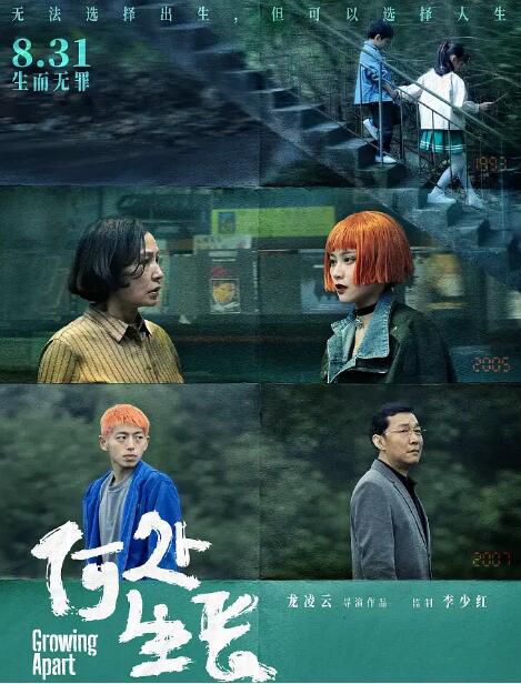 2024大陸電影《何處生長/Growing Apart》尚語賢/艾麗婭 國語中英雙字 盒裝1碟 2024大陸電影《何處生長/Growing Apart》尚語賢/艾麗婭 國語中英雙字 盒裝1碟