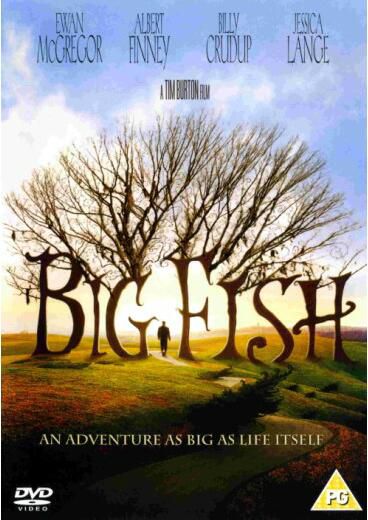 2003美國高分電影 大魚/大智若魚/大魚奇緣 Big Fish DVD收藏版 國英語中字 盒裝1碟