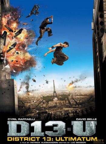 2009法國電影 暴力街區2: 終極 國英語中英字幕 塞瑞爾·拉菲利 DVD