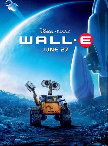 迪士尼動畫片WALL·E《機器人總動員》瓦力DVD9 國英雙語