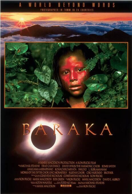 1992高分美國紀錄片《天地玄黃/巴拉卡/Baraka》英語中字 盒裝1碟