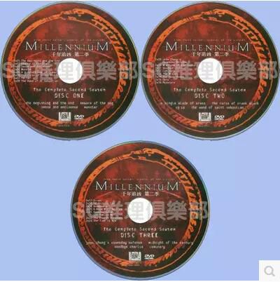 1996懸疑劇DVD：千年追兇 第1-3季/千禧年 Millennium 9碟