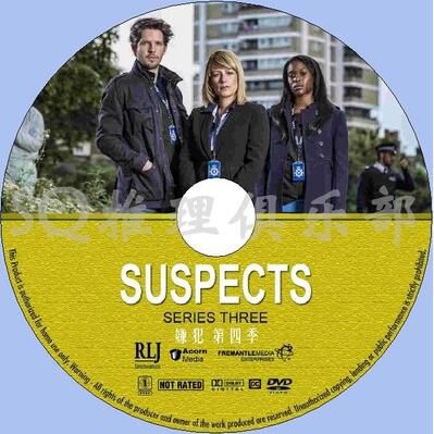 2015英國原創罪案劇DVD：嫌犯 第四季 Suspects Season 4 全4集