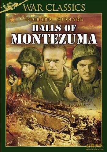1950美國電影 火海浴血戰/血戰蒙特祖島/蒙特查瑪海戰 二戰/島嶼戰/美日戰 DVD