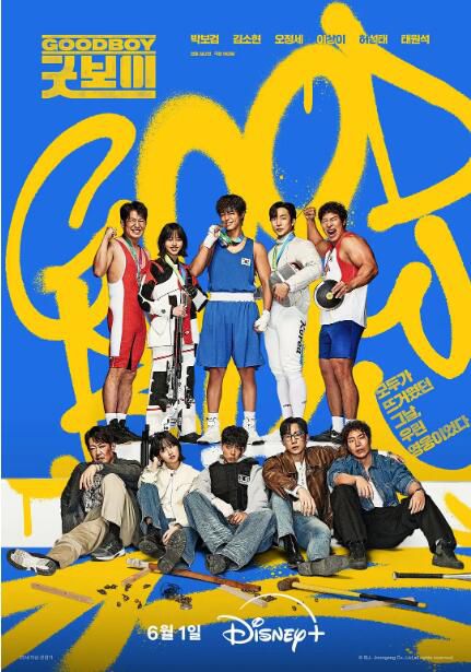 2025韓劇 健將聯盟/Good Boy/好孩子 樸寶劍/金所泫 國語中字 盒裝8碟
