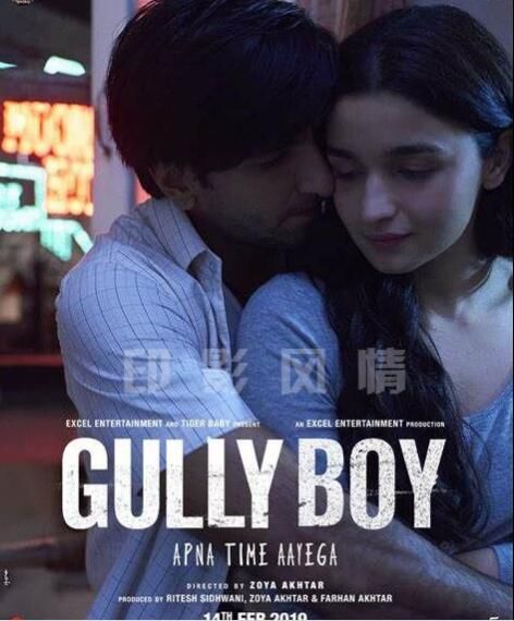 印度影星拉維爾.辛格《街頭小子溝壑男孩》Gully Boy中文DVD