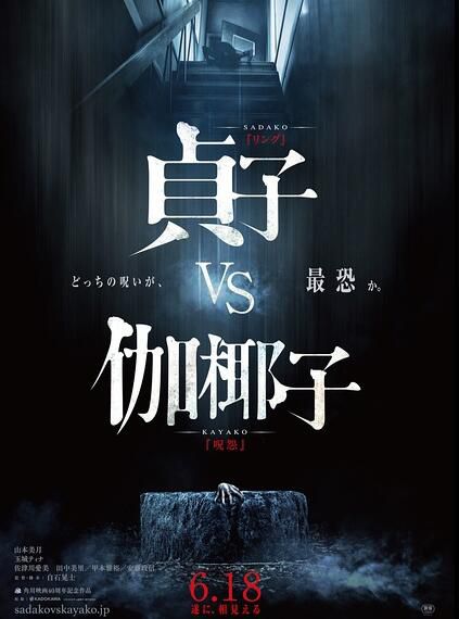 電影 貞子vs伽椰子 日本恐怖片 DVD收藏版 白石晃士導演作品 電影 貞子vs伽椰子 日本恐怖片 DVD收藏版 白石晃士導演作品