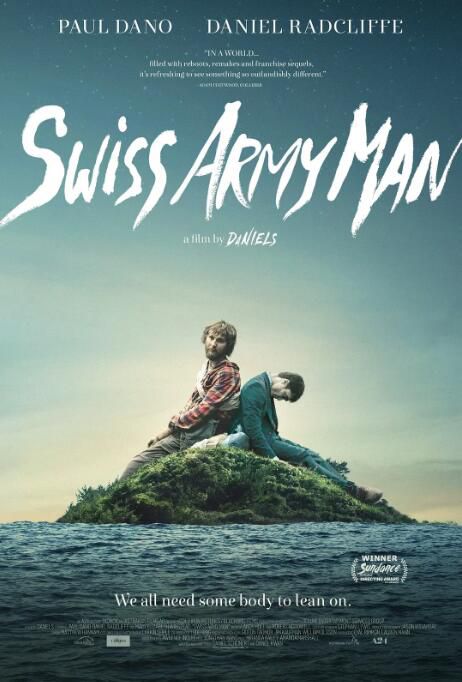2016高分美國電影 瑞士軍刀男/屍控奇幻旅程 Swiss Army Man 英語中字 盒裝1碟