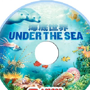 英語原聲 唯美的水下記錄片 Under the Sea 1DVD 海底世界
