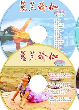 張蕙蘭瑜伽全套 簡易/中級/國際電視系列12DVD+2CD